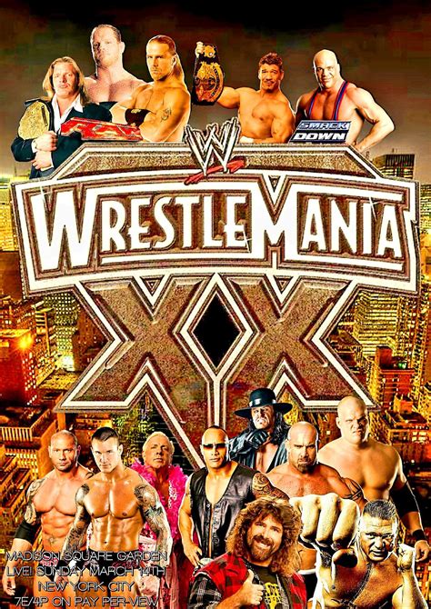 wwe wrestlemania xx.
